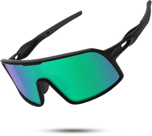 SEKKAF Polarized Sports Sunglasses for Men and Women Cycling Glasses UV Protection Goggles for Mountain Bike Running Fishing