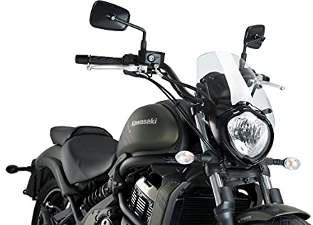 Puig Windshield Naked New Generation Sport 3175W for Kawasaki Vulcan S 15'-19', Kawasaki Vulcan S Café 17'-19'