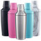 FABV Gift Ready Cocktail Shaker with Jigger Spirit Measure Lid - 600ml Vacuum Insulated Stainless Steel Shaker - Cocktail Mixer with Built-in Strainer