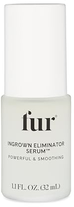 Fur Ingrown Eliminator Serum: Post Hair Removal Care and Ingrown Hair Treatment - 1.1 FL OZ