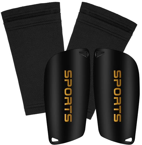 Flintronic Fußball Schienbeinschoner für Kinder - Anti-Rutsch Ärmel, Starke Dämpfung und Schutz für Jungen und Mädchen