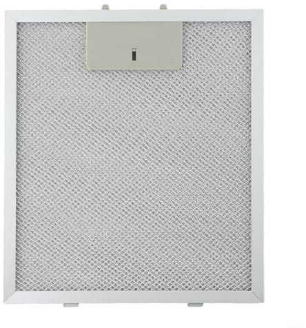 Filtre de hotte pour hotte, filtres à graisse en maille métallique, 5 couches de filtre à graisse aluminisé compatible avec la plupart des grilles d'aération de hotte