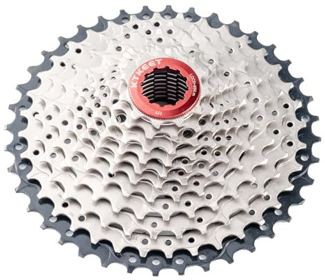 KTKEET Cassette à 11 vitesses 11-25T/28T/30T/32T/34T/36T/40T/42T/46T/50T/52T VTT/vélo de route Cassette à 11 vitesses Pignon compatible avec Shimano Ultegra XT Sunrace Sram (11-40T)