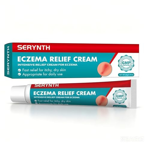 Eczema Cream 20g，Soothes Itchy, Gentle and Relieves Itching, for Dermatitis and Psoriasis, Eczema Cream for Adults