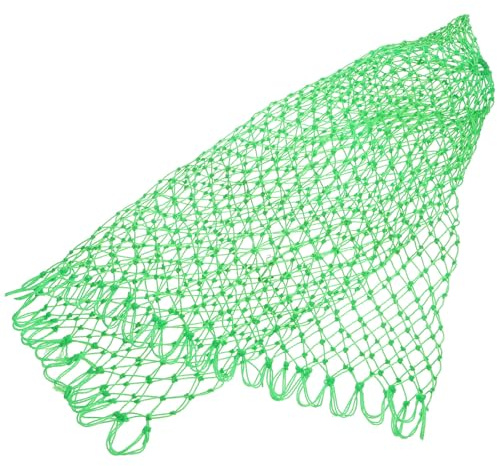 FUNOMOCYA Épuisette de Nylon Renforcé Filet Dense et Résistant et Portable pour Rivière Lac et Bassin Matériel de Pratique