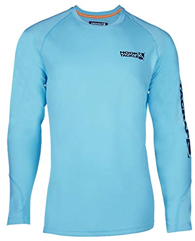 Hook & Tackle® Men's Seamount Long Sleeve Tech T Waterfall Large