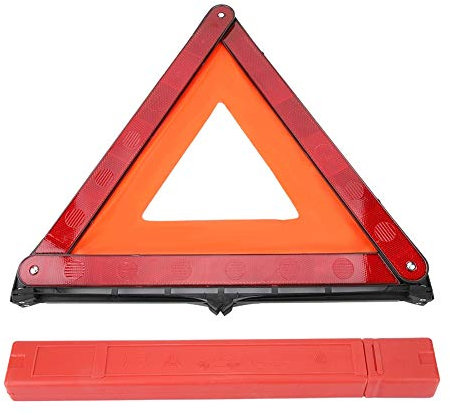 Triangolo riflettente, universale pieghevole per auto Triangolo riflettente Guasto emergenza Cartello segnalatore di stop per auto