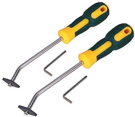 Scraper Tool, Grout Removal Tool Stable Portable Stainless Steel Efficient Grout Cleaner for Home for Office