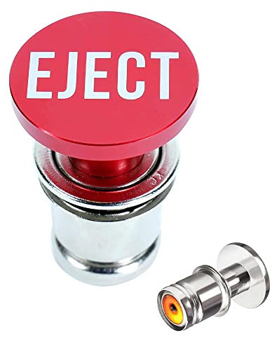 Encendedor de cigarrillos para automóvil,12V 20mm Encendedor de Zócalo de coche Conector actual del encendedor,carga inalámbrica,se adapta a la mayoría de los vehículos (Rojo)