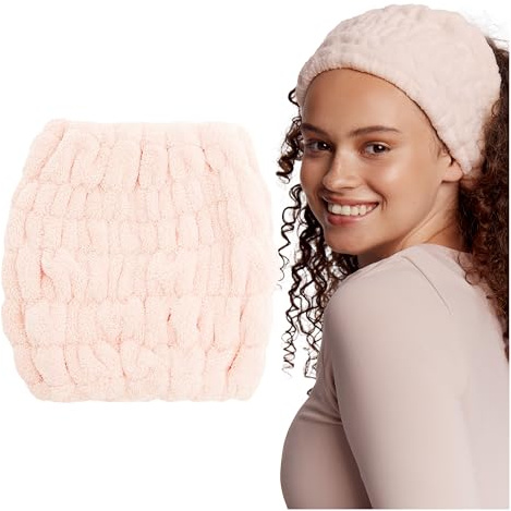 Glov Fascia Capelli Fascia per Capelli Skincare Microfibra Nera Accessorio Beauty Assorbe Acqua Comfort Universale Ideale per Sport e Trucco Regalo Perfetto Amiche e Famiglia