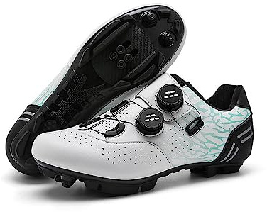 Hixingo Fahrradschuhe Damen Herren MTB Radsportschuhe Rennradschuh Mountainbike Schuhe Sneaker Atmungsaktive Indoor -Radschuhe Fahrrad Outdoor Spin MTB Schuhe -T730
