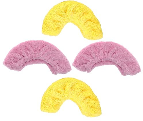 Happyyami 2 Paar Schlittschuhe Schlittschuhbezug Aus Mikrofaser Skating Blade Soaker Guards Weiche Schlittschuhkufenabdeckungen Eis Kdis Skate-Cover Startseite Kind Polyester Elastisch