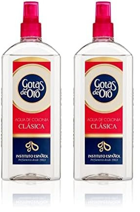 Instituto Español AGUA DE COLONIA GOTAS DE ORO CLÁSICA (Paquete de 2)