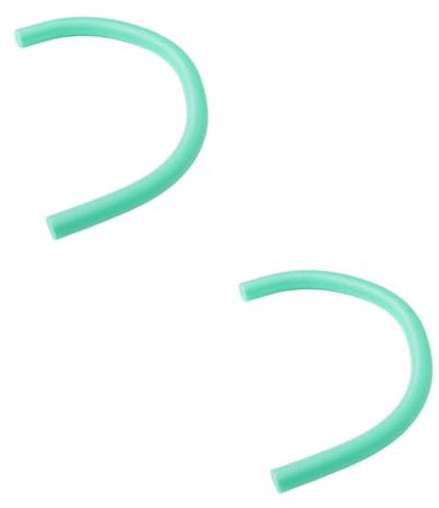 2St Auftriebsstange schwimmtraining Wasser Wasser- Poolspielzeug Robuste Schwimmnudel Pool schäumt Nudeln Schwimmnudeln für Pool-Stick Schaum Light Green Abaodam