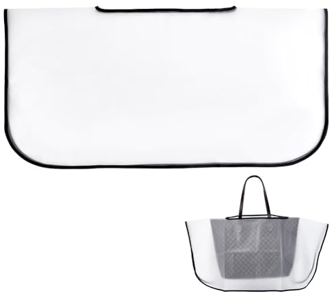 PH PandaHall 1pc EVA Handbag Rain Cover Waterproof Square Frosted Rain Slicker Dustproof Handbag Raincoat for Bag Luxury Bags Tote Bags Women, 70.5x70cm