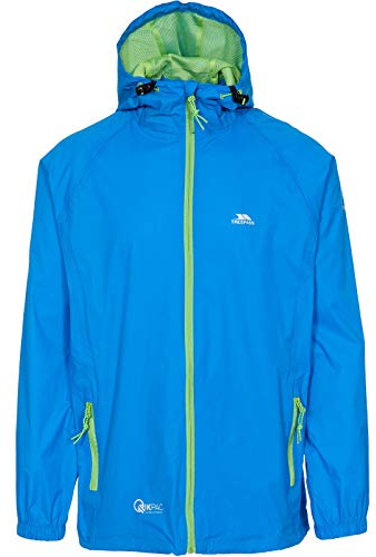 Trespass Adults Qikpac Waterproof Packaway Jacket - Cobalt - XXL