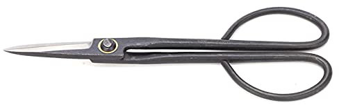 Ciseaux à bonsaï à Manche Long en Acier SK, 210mm, pour Tailler les Plantes de Jardin, Ergonomiques et Portables