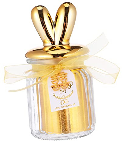 Genérico 1 Caja Caja De Dulces De Cristal De Boda Terrario Con Tapa Juguete Tarro De Galletas Pequeños Botes De Boticario Con Tapas Favor Plato De Dulces Decoraciones Frasco Papelera Cesta