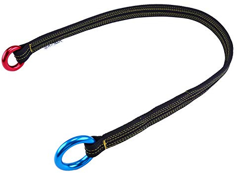 WILDKEN Tree Arborist Friction Saver Tree Climbing Cambium Saver Loop Belt Sling Retrievable Anchor 35.4 inch/43 inch