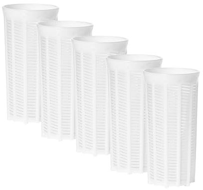 AlcoFermBrew 5 x Moule à fromage 7x14.5cm - 0.5kg | Forme à fromage | Moule à faisselle | Fromage maison