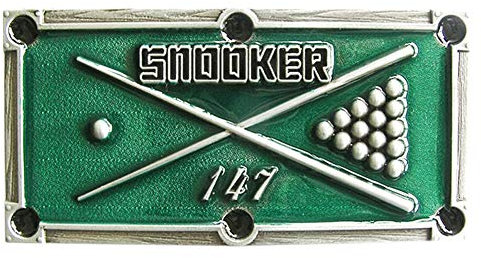 Urban Backwoods Snooker Table Gürtelschnalle für Wechselgürtel Buckle
