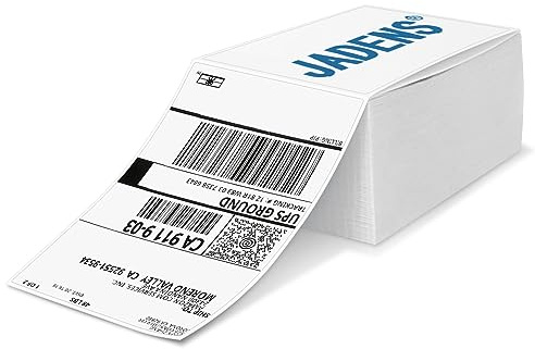 JADENS Thermal Labels, 500pcs 4×6 Shipping Labels