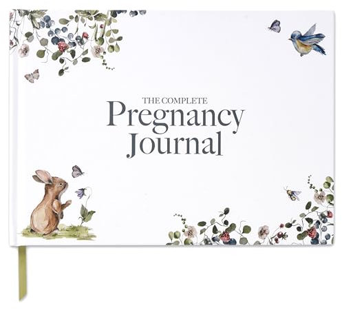 Pregnancy Journal and Memory Book Gift – Pregnancy Diary for Expecting New Mums - Includes Calendar, Scrapbook, Checklist and Organiser (Forest)