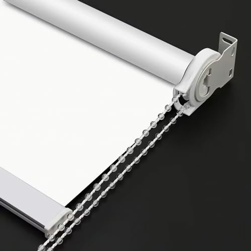 YUJIANHUAA Tenda a Rullo Filtrante,Tenda Avvolgibile Oscurante Traslucida,Tenda Oscurante a Rullo con Catenella Laterale,per Finestre e Porte,Personalizzabile,Larghezza×Altezza (90cm x 300cm)