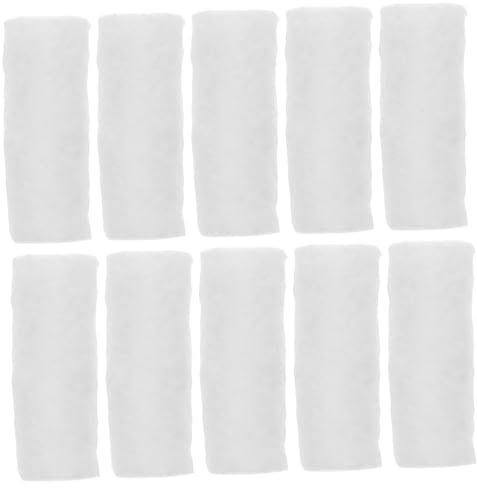 ifundom 10 Piezas para Hacer Y Encender El Hisopo De Algodón Pulpa De Madera Algodón Tapones para La Nariz Decoración De Mesa Iniciadores De para Chimenea Cera Bucal