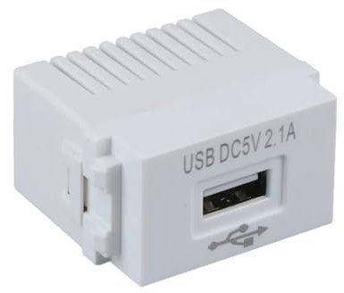 Doxiuyo Modulo di Alimentazione USB Presa 220 V Trasformatore 5 V 2.1 A Adattatore di Commutazione Presa di Alimentazione di Ricarica USB 1 Pezzo