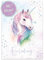 Häfft® Lernfreunde 12 x Einladungskarten Kindergeburtstag A6 Einhorn Party-Einladungen für Kinder, Geburtstags-Einladungen - nachhaltig & klimafreundlich