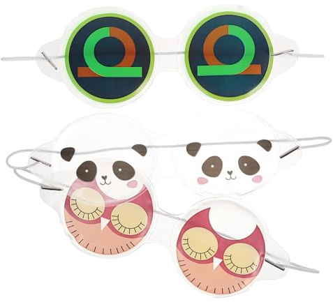 Healvian 3 Pièces Dirigé Lumière Lit De Bronzage Chauffé Yeux Quies Bouffi Bronzage Au Solarium De Fenêtre Lunettes Pour Enfants Des Lunettes De Protection Lampe Black-out Pvc