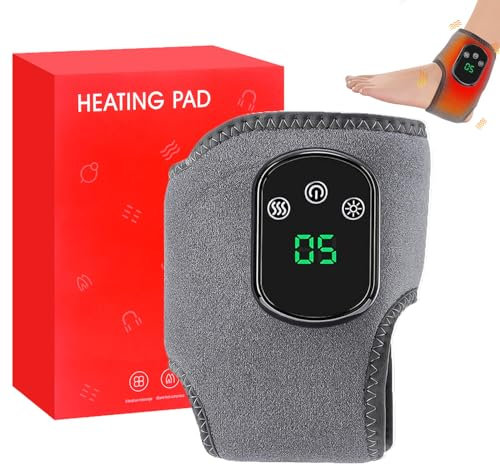 3-In-1 MassagegeräTe, Foot Massager, FußMassage, FußMassagegeräT, Foot Massage FussmassagegeräT Elektrisch 3 Modi Und 5 WäRmestufen Wiederaufladbar MassagegeräTe FüR Fitness, Laufen Sport