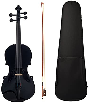 Handgemachte Akustische Violine Set Basswood & Alloy & Brasilien Holzmaterial Für Frauen Kinder Studenten Anfänger Musikausbildung Erwachsene Geige (Size : 3.6)