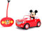 Jada- Vehículo Radiocontrol Mickey Roadster- Incluye Mando, Adecuado a Partir de 3 Años, Color Rojo, 19 cm (253074000)