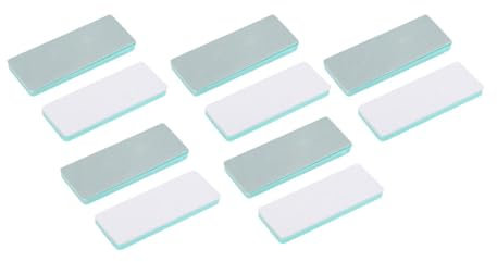 MagiDeal 10x Sanding Block Polishing Washable Compact Sand Paper Handmade Sandpaper Block for Wood Glazing Crafts Pot Brush, 1000 5000