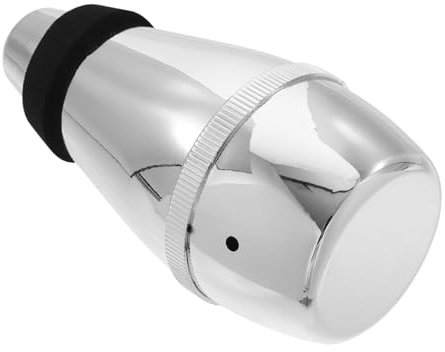 Warmhm Alto Trompeten Dämpfer Abs Silber Kompakter Trompeten Sounddämpfer Langlebiges Instrumentenzubehör Für Übungsszenarien