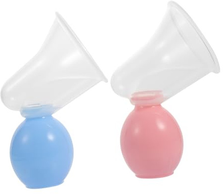 Toddmomy 2sätze Manuelle Sauger Für Muttermilchpumpen Mit Anti-reflux-design Für Einfache Reinigung Und Sichere Bedienung