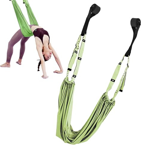 Sangle d'étirement de jambe pour porte – Hamac de yoga aérien, balançoire