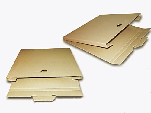 25 LP Versand Kartons 325x325x20 mm für 3-6 Vinyl Schallplatten 12 inch dimapax