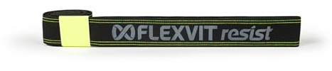 FLEXVIT Resist Sprint (Black) - Very Strong Resistance Band for Professionals, Resisted Sprints and Dynamic Exercises, Skin-friendly, Robust and Ideal for Intensive Training