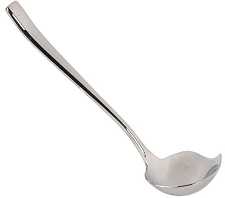 OPPWONG Mini Louche, Cuillère à Sauce en Acier Inoxydable, Louche à Soupe, Louche à Sauce en Acier Inoxydable avec Bec Verseur pour Verser la Sauce