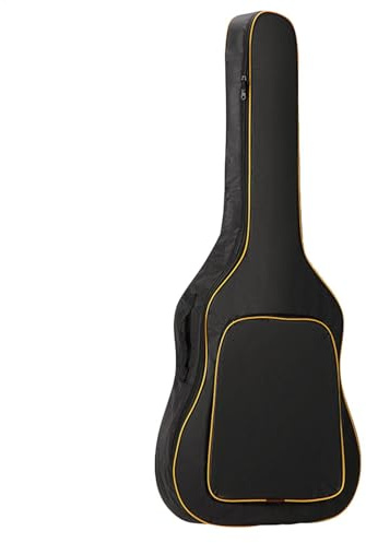 Custodia per chitarra, impermeabile, spessa 0,5 cm, imbottita, per chitarra classica, alta capacità, singolo attributo, riferimento alla descrizione, unisex