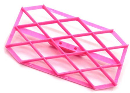 WJSYSHOP Rhombus Diamond Shape Fondant Cake Mould Embosser Embossing Cutter Mold Stamp