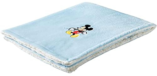 babyCalin - Manta de bebé bimaterial Disney 75 x 100 cm