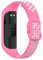 KINOEHOO Bracelet de montres Compatible avec Samsung Galaxy Fit 2 SM-R220 Bracelets de remplacement en Silicone.(Rose)