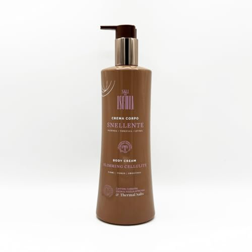 Sali di Ischia [ 500ml ] - Crema Corpo Anticellulite Snellente - Rassoda e Compatta la pelle - Tonificante e Levigante - Anti Cellulite - Nickel tested