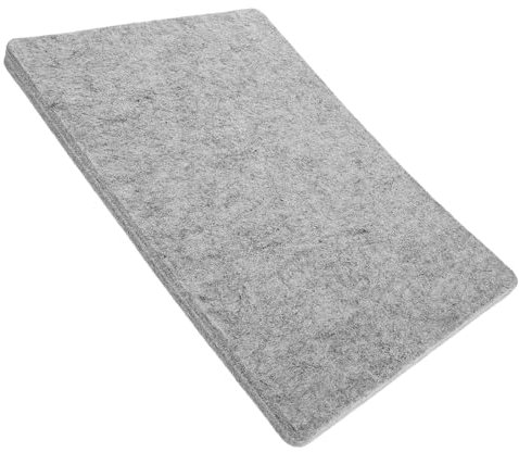 Ciieeo Almohadilla De Fieltro De Lana para Planchar Estera Antideslizante De Plancha 30X23Cm Protector De Calor para Ropa Ideal para Costura Y Prensado