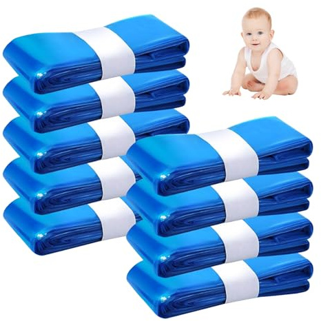 9 Pièces Recharge Poubelle a Couche, 4,5M Sac Poubelle Couche Bébé