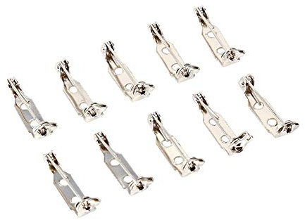 Estink Sicherheitsnadeln, 50 Stück Broschennadeln DIY Craft Sicherheitsnadel, Safety Pins, mit Versicherungswechsel, 20mm